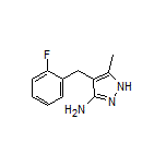 4-(2-Fluorobenzyl)-5-methyl-1H-pyrazol-3-amine