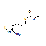 1-Boc-4-(5-amino-4-pyrazolyl)piperidine