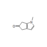 4,6-Dihydro-1-methylcyclopenta[b]pyrrol-5(1H)-one