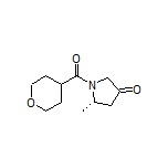 (S)-5-Methyl-1-(tetrahydro-2H-pyran-4-carbonyl)pyrrolidin-3-one