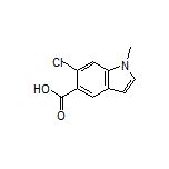 6-Chloro-1-methyl-1H-indole-5-carboxylic Acid