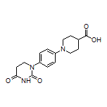 1-[4-(2,4-Dioxotetrahydropyrimidin-1(2H)-yl)phenyl]piperidine-4-carboxylic Acid