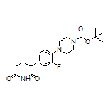 1-Boc-4-[4-(2,6-dioxopiperidin-3-yl)-2-fluorophenyl]piperazine