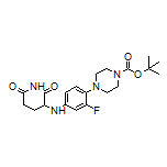 1-Boc-4-[4-[(2,6-dioxopiperidin-3-yl)amino]-2-fluorophenyl]piperazine