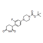 1-Boc-4-[4-(2,6-dioxopiperidin-3-yl)-3-fluorophenyl]piperazine