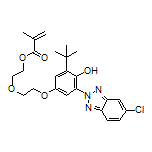 2-[2-[3-(tert-Butyl)-5-(5-chloro-2H-benzo[d][1,2,3]triazol-2-yl)-4-hydroxyphenoxy]ethoxy]ethyl Methacrylate