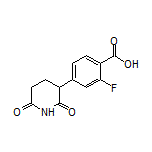 4-(2,6-Dioxopiperidin-3-yl)-2-fluorobenzoic Acid