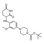 1-Boc-4-[4-[(2,6-dioxopiperidin-3-yl)amino]-3-methoxyphenyl]piperazine