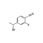 4-(1-Bromoethyl)-2-fluorobenzonitrile