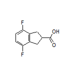 4,7-Difluoroindane-2-carboxylic Acid