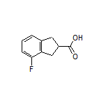 4-Fluoroindane-2-carboxylic Acid