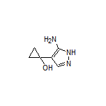 1-(5-Amino-1H-pyrazol-4-yl)cyclopropanol