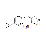 4-[4-(tert-Butyl)benzyl]-1H-pyrazol-5-amine