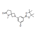 3-(5-Methyl-6-oxo-2,5-diazaspiro[3.4]octan-2-yl)phenyl-5-d1-boronic Acid Pinacol Ester