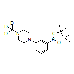 3-(4-Methyl-d3-piperazin-1-yl)phenylboronic Acid Pinacol Ester