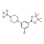 3-(4-Methyl-d3-piperazin-1-yl)phenyl-5-d1-boronic Acid Pinacol Ester