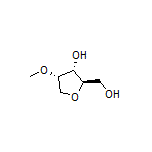 (2R,3S,4S)-2-(Hydroxymethyl)-4-methoxytetrahydrofuran-3-ol