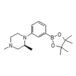(S)-3-(2,4-Dimethylpiperazin-1-yl)phenylboronic Acid Pinacol Ester