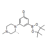 (R)-3-(2,4-Dimethylpiperazin-1-yl)phenyl-5-d1-boronic Acid Pinacol Ester