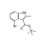 tert-Butyl 4-Bromo-2-methyl-1H-indole-3-carboxylate