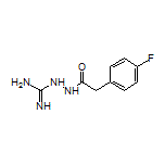 [2-(4-fluorophenyl)acetylamino]guanidine