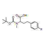2-[Boc-(methyl)amino]-4-(4-fluorophenyl)butanoic Acid