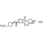 N-[trans-4-(Aminomethyl)cyclohexyl]-2-(2,6-dioxopiperidin-3-yl)-1,3-dioxoisoindoline-5-carboxamide Hydrochloride