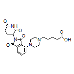 5-[4-[2-(2,6-Dioxopiperidin-3-yl)-1,3-dioxoisoindolin-4-yl]piperazin-1-yl]pentanoic Acid
