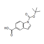 1-Boc-1H-indole-5-carboxylic Acid
