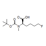 (R)-2-[Boc-(methyl)amino]-6-fluorohexanoic Acid