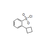 2-Cyclobutyl-1-benzenesulfonyl Chloride