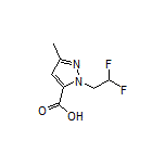 1-(2,2-Difluoroethyl)-3-methyl-1H-pyrazole-5-carboxylic Acid