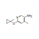 3-Amino-4-methyl-6-(1-methylcyclopropoxy)pyridine