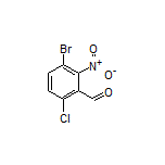 3-Bromo-6-chloro-2-nitrobenzaldehyde