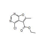 Ethyl 4-Chloro-6-methylfuro[2,3-d]pyrimidine-5-carboxylate