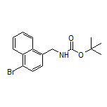 1-(4-Bromonaphthalen-1-yl)-N-Boc-methanamine