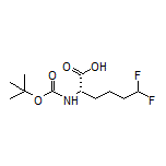 (S)-2-(Boc-amino)-6,6-difluorohexanoic Acid