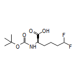 (R)-2-(Boc-amino)-6,6-difluorohexanoic Acid