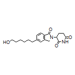 3-[5-(6-Hydroxyhexyl)-1-oxoisoindolin-2-yl]piperidine-2,6-dione