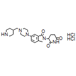 3-[1-Oxo-6-[4-(piperidin-4-ylmethyl)piperazin-1-yl]isoindolin-2-yl]piperidine-2,6-dione Dihydrochloride