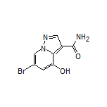 6-Bromo-4-hydroxypyrazolo[1,5-a]pyridine-3-carboxamide