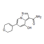 6-(3,6-Dihydro-2H-pyran-4-yl)-4-hydroxypyrazolo[1,5-a]pyridine-3-carboxamide