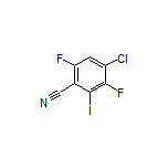 4-Chloro-3,6-difluoro-2-iodobenzonitrile