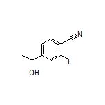 2-Fluoro-4-(1-hydroxyethyl)benzonitrile