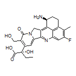 (S)-2-[(S)-1-Amino-5-fluoro-10-(hydroxymethyl)-4-methyl-11-oxo-2,3,11,13-tetrahydro-1H-benzo[de]indolizino[1,2-b]quinolin-9-yl]-2-hydroxybutanoic Acid