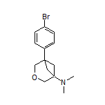 5-(4-Bromophenyl)-N,N-dimethyl-3-oxabicyclo[3.1.1]heptan-1-amine