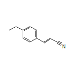(E)-3-(4-Ethylphenyl)acrylonitrile