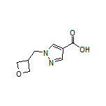1-(Oxetan-3-ylmethyl)-1H-pyrazole-4-carboxylic Acid