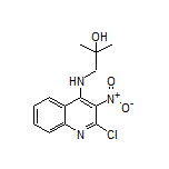 1-[(2-chloro-3-nitro-4-quinolyl)amino]-2-methyl-2-propanol