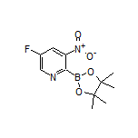 5-Fluoro-3-nitropyridine-2-boronic Acid Pinacol Ester